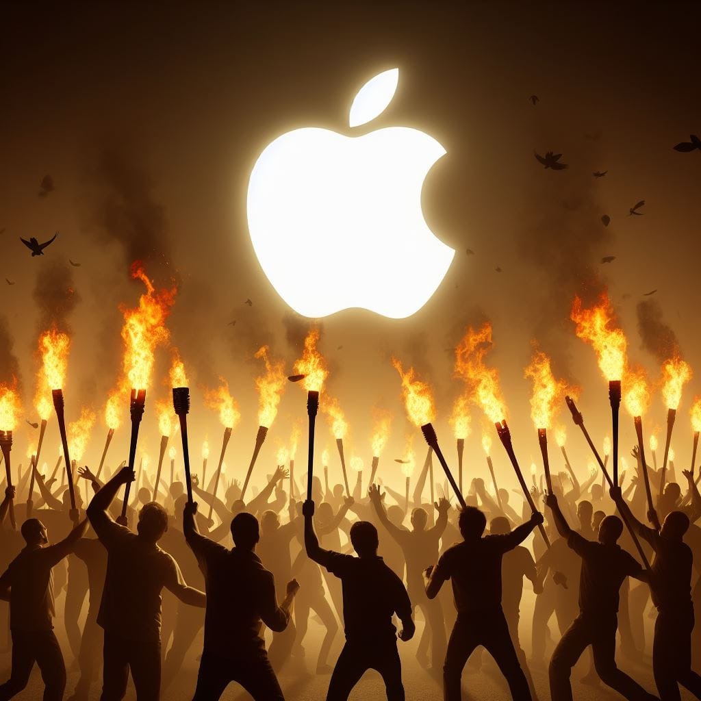 “Apple ska läggas ned!”