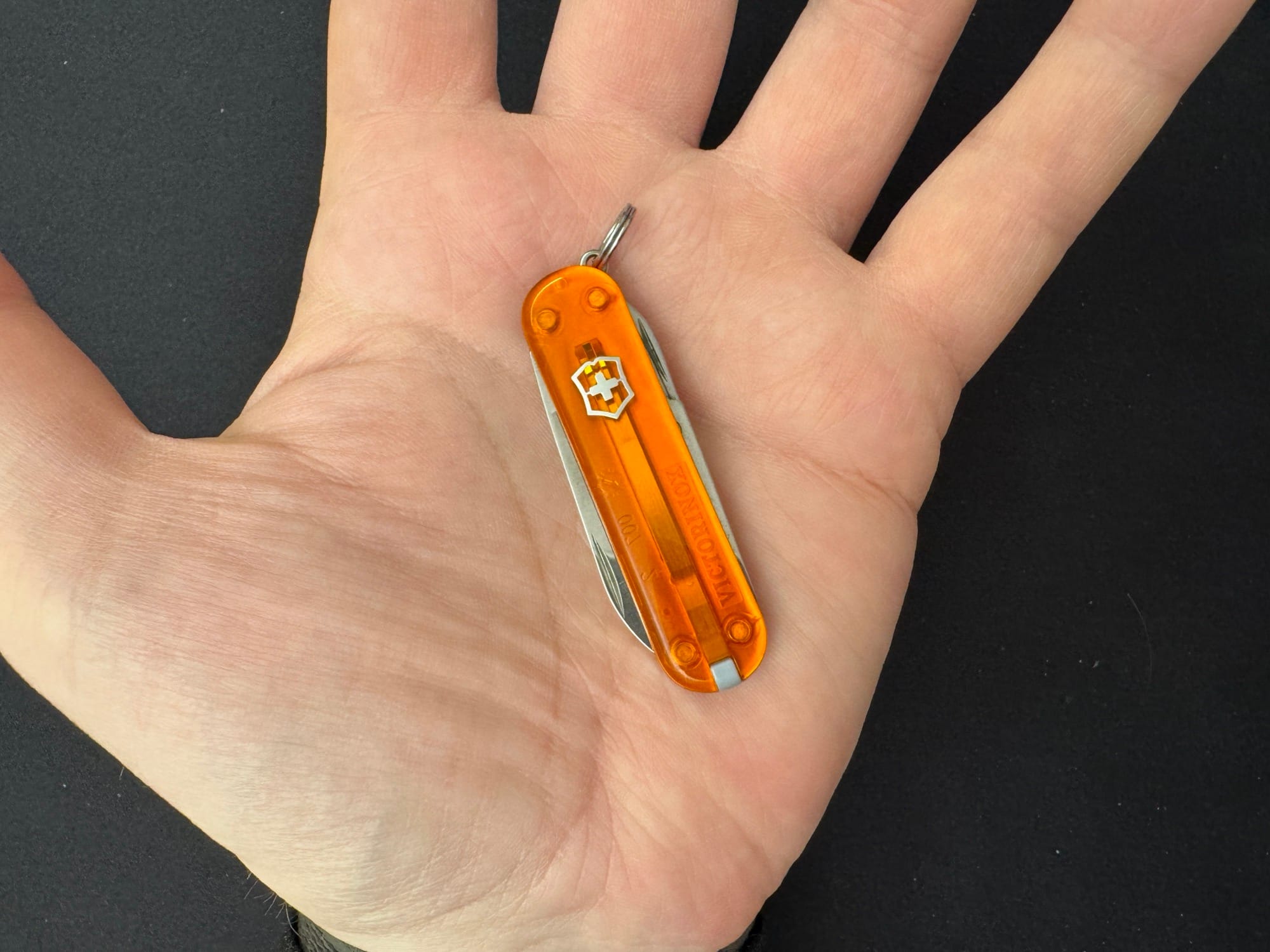 Victorinox minsta SAK är inte så liten som man tror!