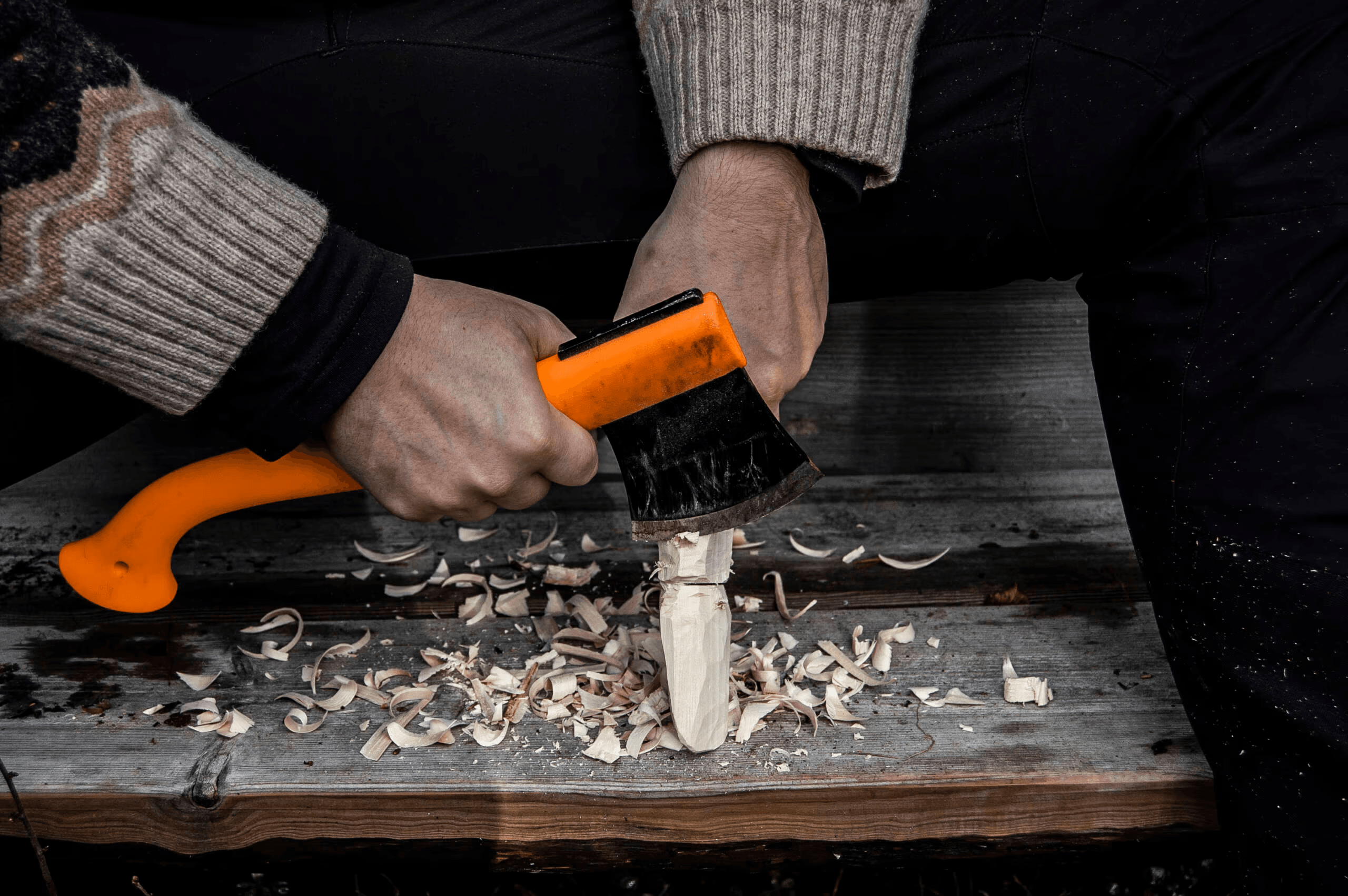 “Morakniv yxan? Är det något att ha?”