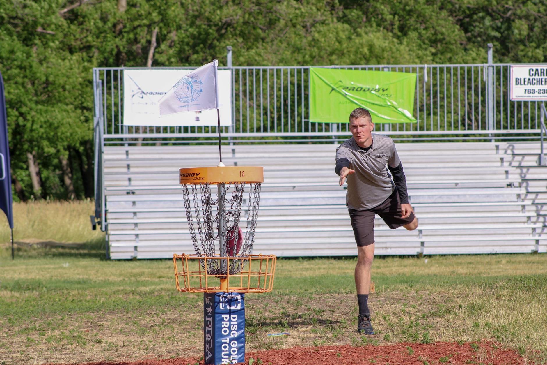 man throwing a ball