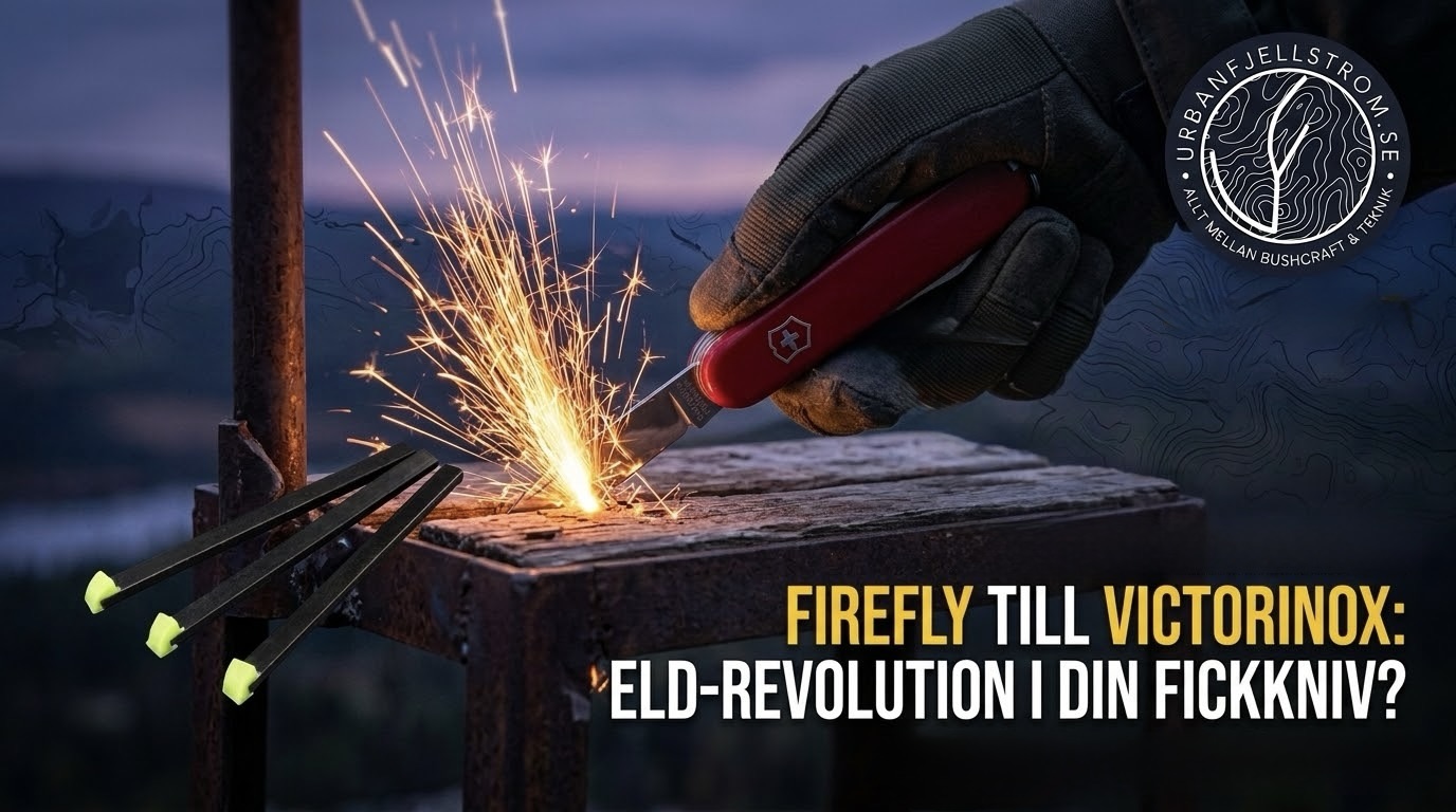 FireFly & FireAnt: Hur bra är eldstålen till Victorinox egentligen?